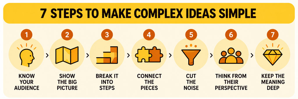 How to Explain Complex Ideas Simply So People Understand You